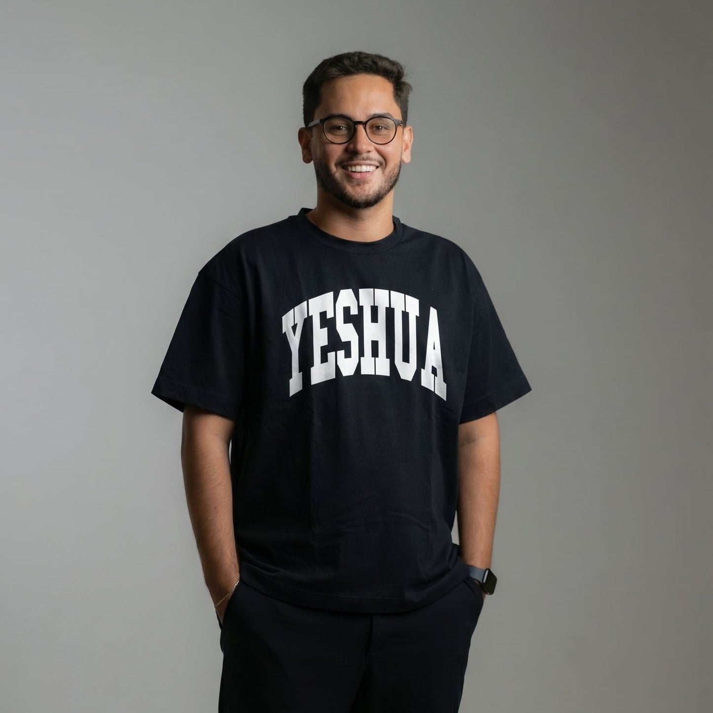 CAMISETA BOXY "YESHUA"