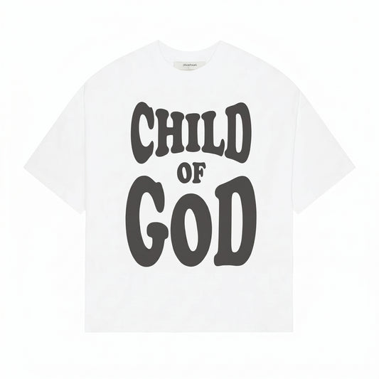 CAMISETA BOXY "CHILD OF GOD"